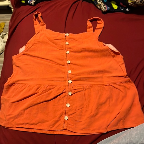 Orange Large Top - Picture 1 of 2